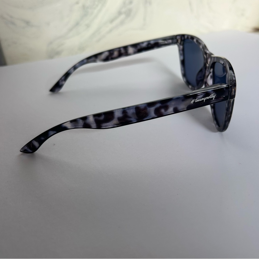 Blue Tortoise Sunglasses View 2
